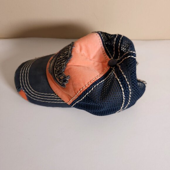 Robin Ruth Myrtle Beach Cap Distressed Mesh Snapback Adjustable Hat Embroidered - Picture 3 of 13